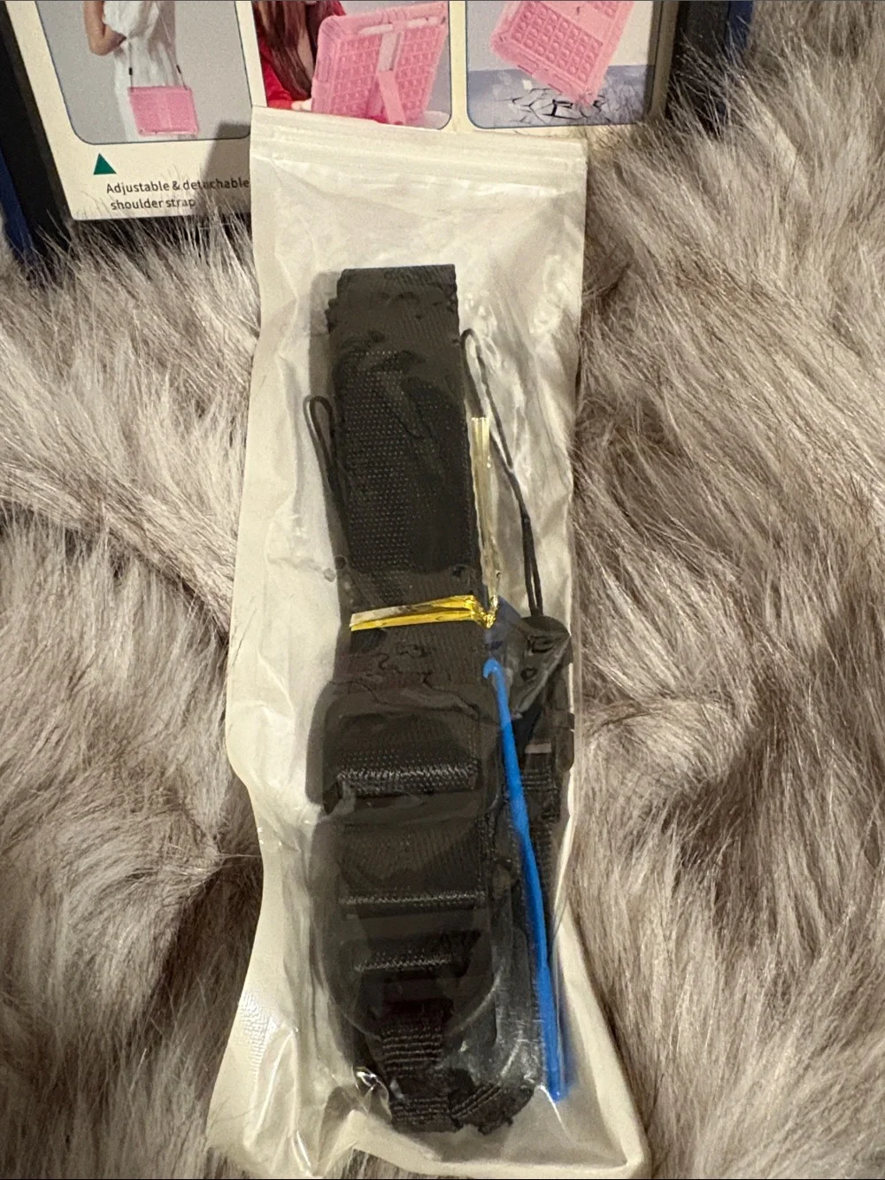 Source Unknown Blue and Black Shock Proof 9.7